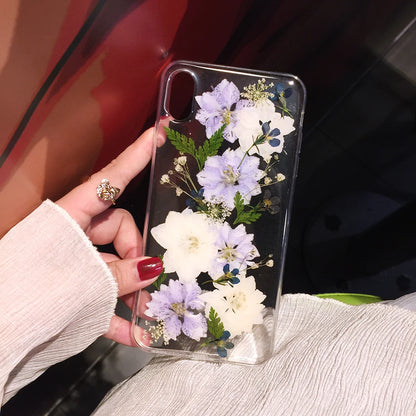 Pressed Dried Flowers Phone Case