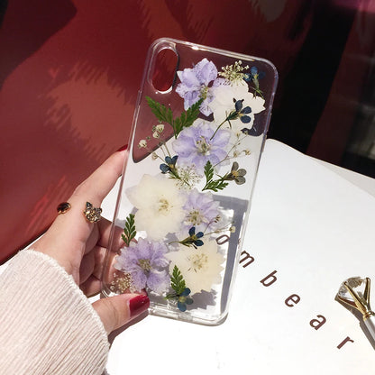 Pressed Dried Flowers Phone Case