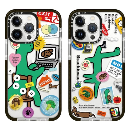 Green Dinosaur Case