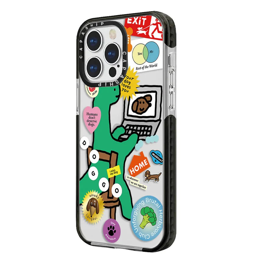 Green Dinosaur Case