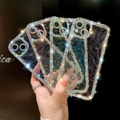 Glitter Rhinestone Diamond Clear Soft Case