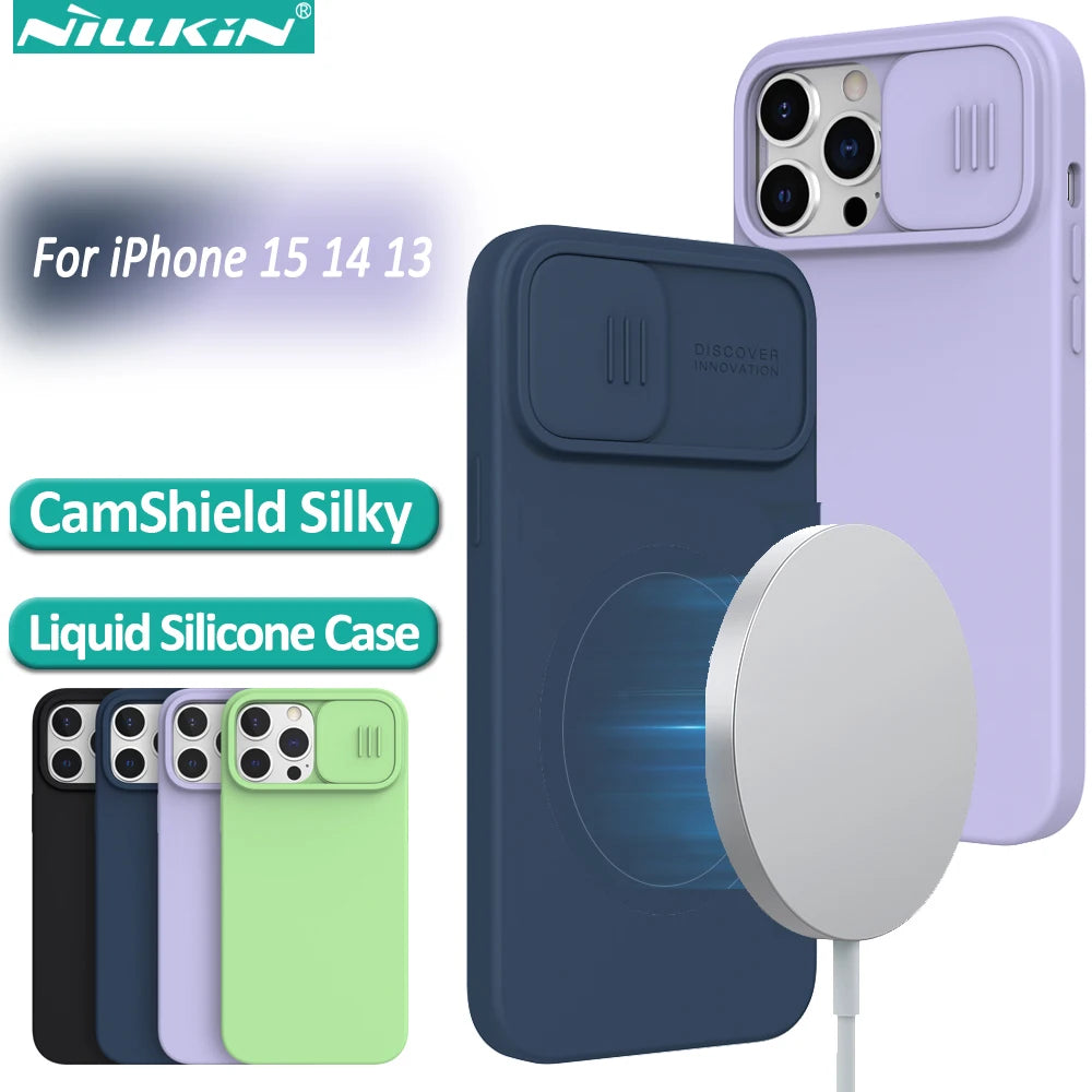 CamShield Silky Magnetic Silicone Cases